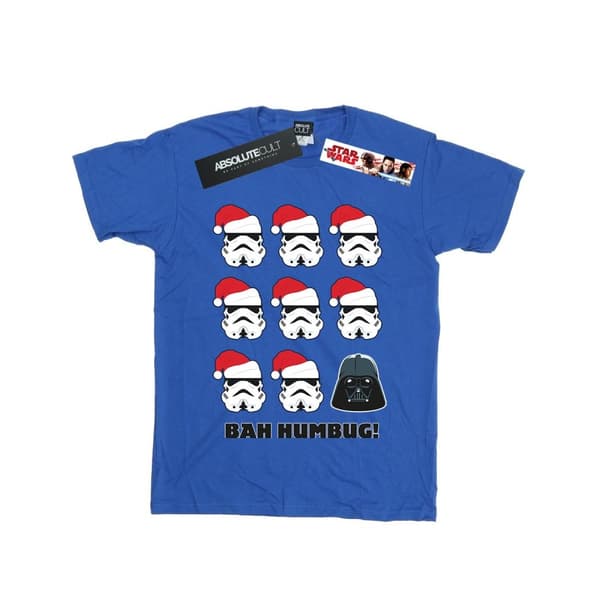 Star Wars Womens/Ladies Christmas Humbug Cotton Boyfriend T-Shirt