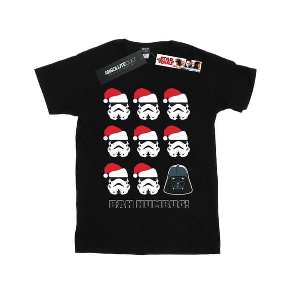 Star Wars Dam/kvinnor Christmas Humbug Boyfriend T-shirt i bomull