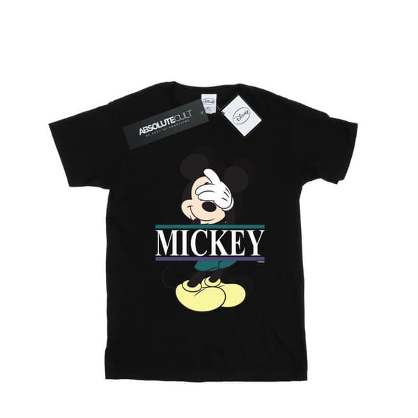 Disney Herr T-shirt med bokstäver från Musse Pigg
