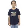 Miniatyrbild 2 av 3: Star Wars Girls The Mandalorian Grogu Bagage T-shirt i bomull