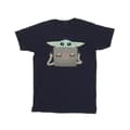 Miniatyrbild 1 av 3: Star Wars Girls The Mandalorian Grogu Bagage T-shirt i bomull