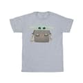 Miniatyrbild 1 av 3: Star Wars Girls The Mandalorian Grogu Bagage T-shirt i bomull
