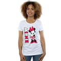 Miniatyrbild 2 av 3: Disney Dam/Tjej Minnie Mouse Giggling T-shirt i bomull