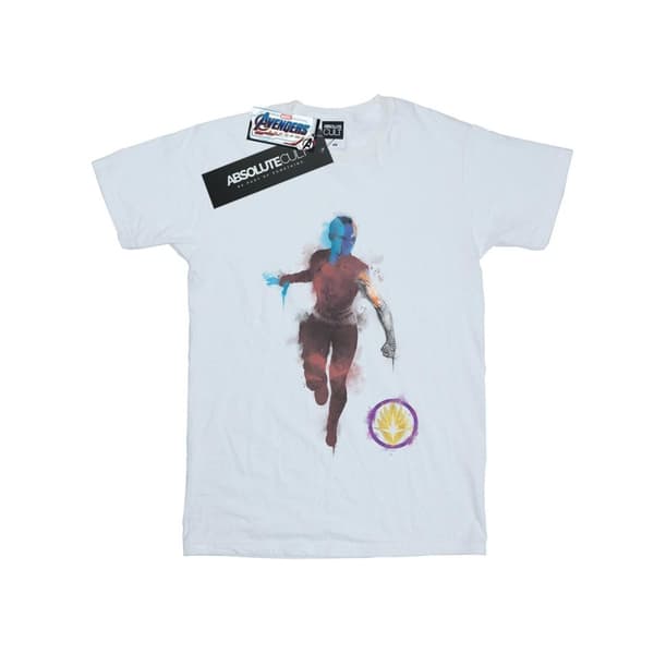 Marvel Mens Avengers Endgame - T-shirt med målad Nebula