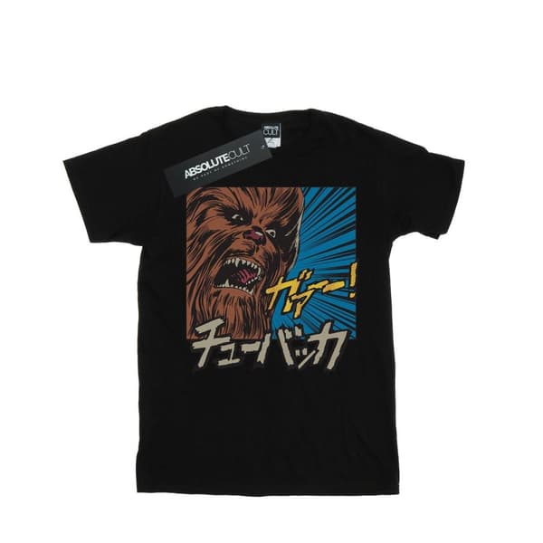 Star Wars Mens Chewbacca Roar Pop Art T-Shirt