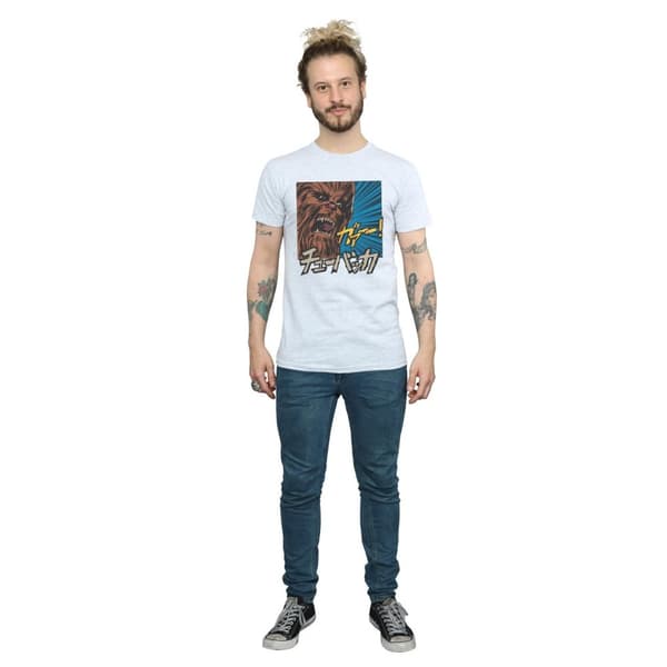 Star Wars Mens Chewbacca Roar Pop Art T-Shirt
