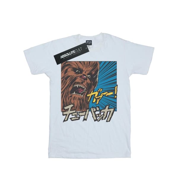 Star Wars Mens Chewbacca Roar Pop Art T-Shirt