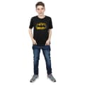 Miniatyrbilde 4 av 5: DC Comics Boys Batman Spray Logo T-Shirt