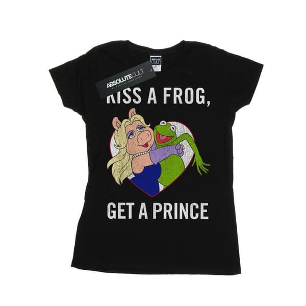Disney Womens/Ladies The Muppets Kiss A Frog Cotton T-Shirt