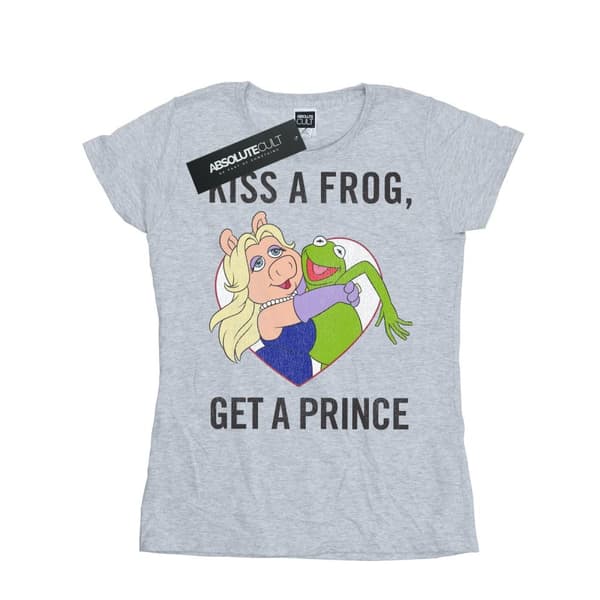 Disney Womens/Ladies The Muppets Kiss A Frog Cotton T-Shirt
