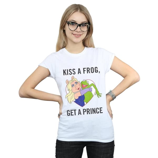 Disney Womens/Ladies The Muppets Kiss A Frog Cotton T-Shirt