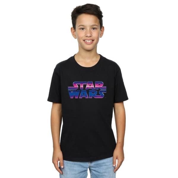 Star Wars Boys Neon Logo T-Shirt