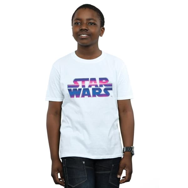 Star Wars Boys Neon Logo T-Shirt