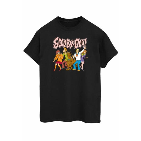 Scooby Doo Womens/Ladies Classic Group Cotton Boyfriend T-Shirt