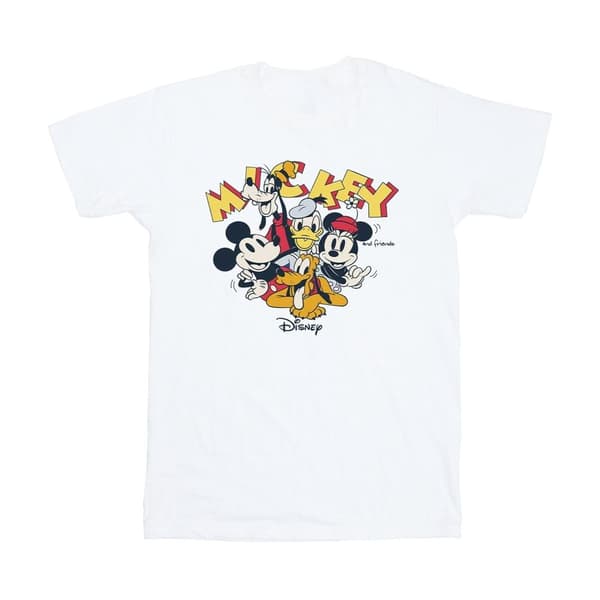 Disney T-shirt i bomull från Musse Pigg-gruppen för flickor