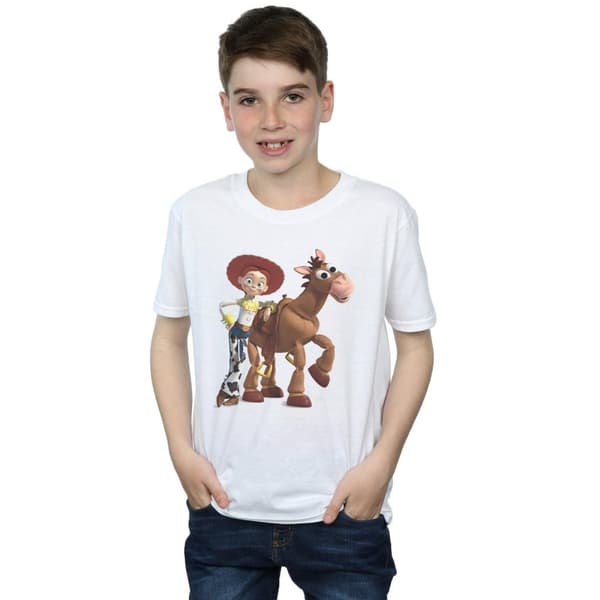 Disney T-shirt för pojkar Toy Story 4 Jessie och Bullseye