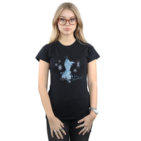 Disney Dam/Tjej Frozen 2 Olaf Ice Breaker T-shirt i bomull