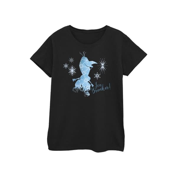 Disney Dam/Tjej Frozen 2 Olaf Ice Breaker T-shirt i bomull