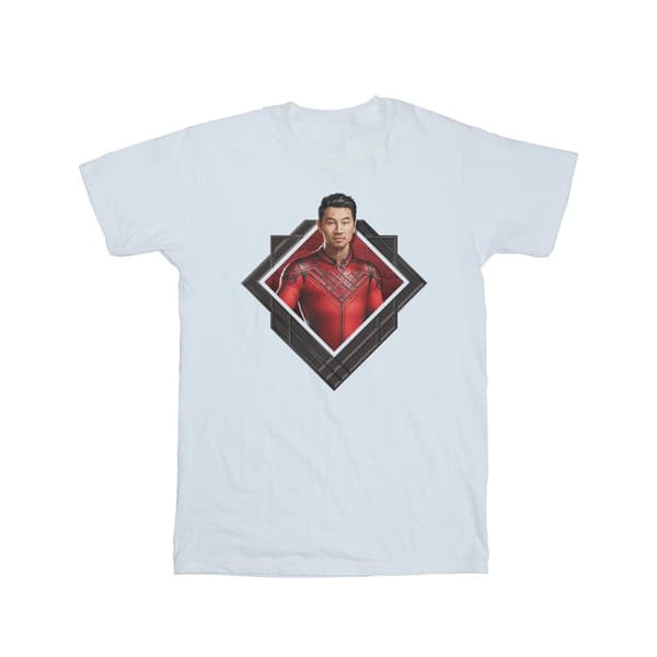 Marvel Girls Shang-Chi And The Legend Of The Ten Rings Photo Crest Cotton T-Shirt