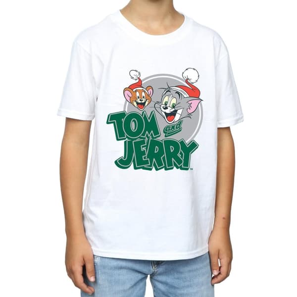 Tom And Jerry T-shirt med julhälsningar för pojkar