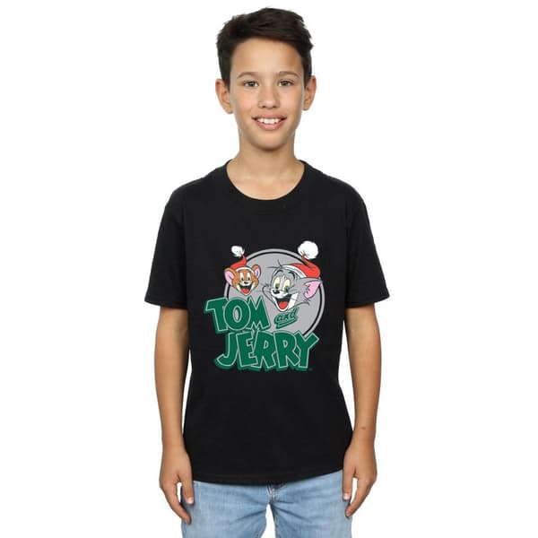 Tom And Jerry T-shirt med julhälsningar för pojkar