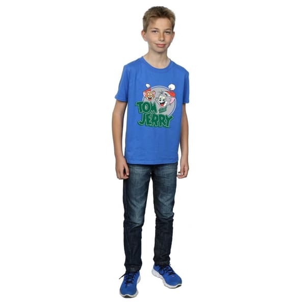 Tom And Jerry T-shirt med julhälsningar för pojkar