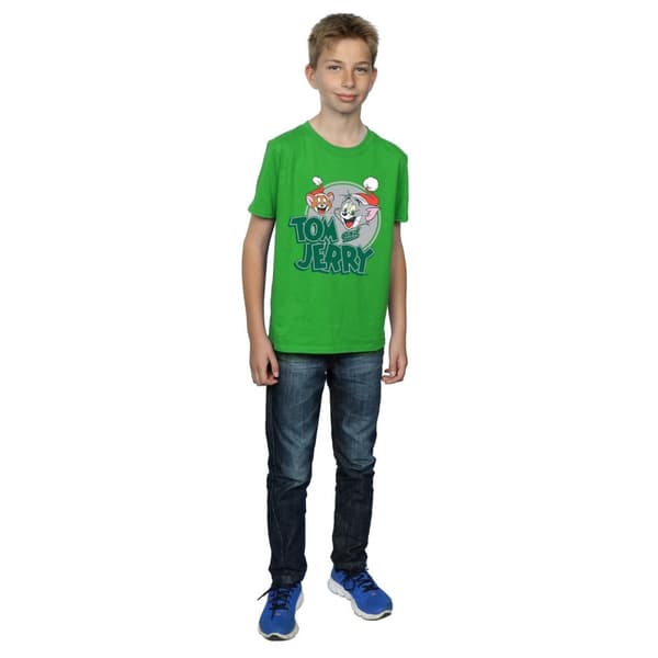 Tom And Jerry T-shirt med julhälsningar för pojkar