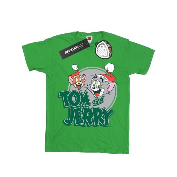 Tom And Jerry T-shirt med julhälsningar för pojkar