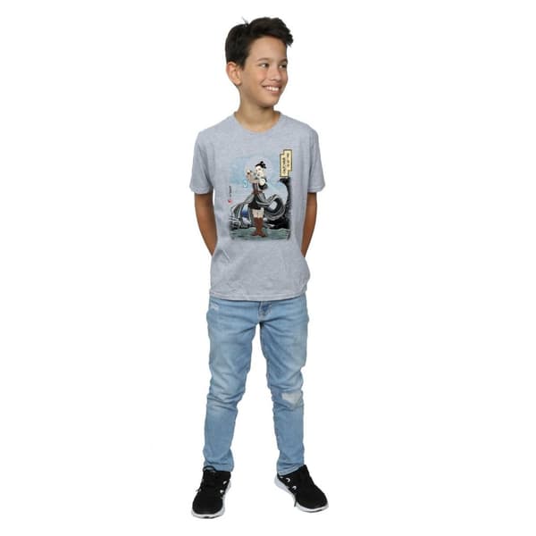 Star Wars Pojkar - Den sista Jedi-japanska Rey-t-shirt