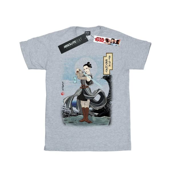 Star Wars Pojkar - Den sista Jedi-japanska Rey-t-shirt
