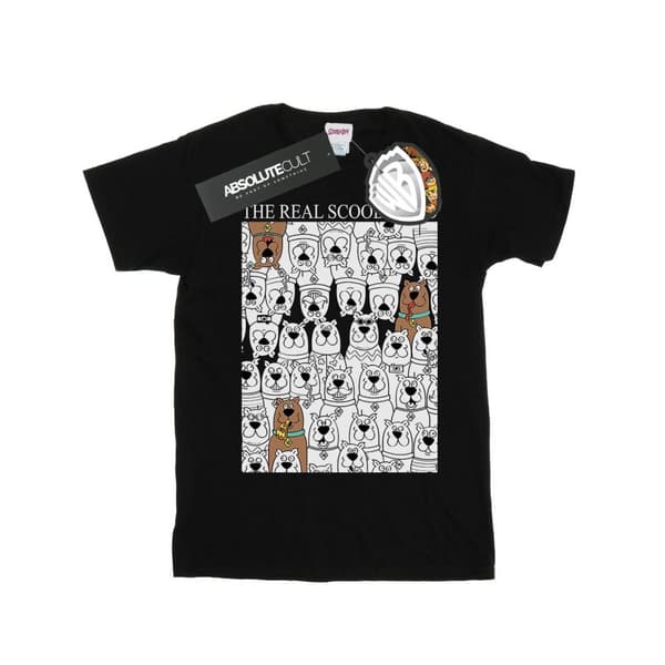 Scooby Doo Dam/Tjej The Real Scooby Doo Boyfriend-T-shirt i bomull