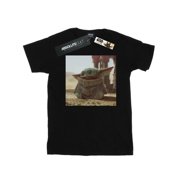 Star Wars Mens - The Mandalorian - The Child Scene T-shirt