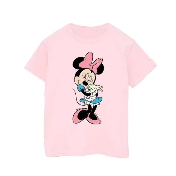 Disney Minnie Mouse Bunny Hug T-shirt i bomull för flickor