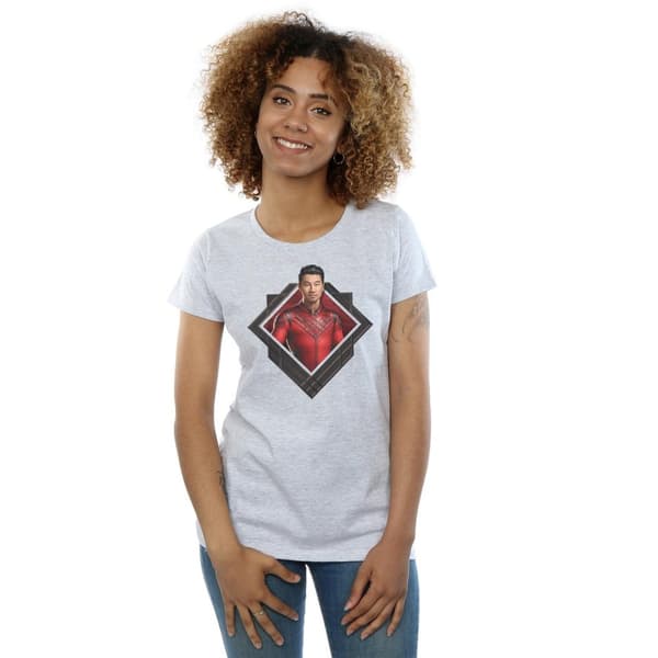 Marvel Dam/Tjej Shang-Chi And The Legend Of The Ten Rings - T-shirt i bomull med fotokänsla