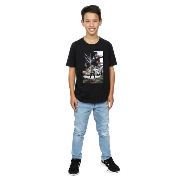 Star Wars Pojkar - The Last Jedi - T-shirt med karaktärsaffisch