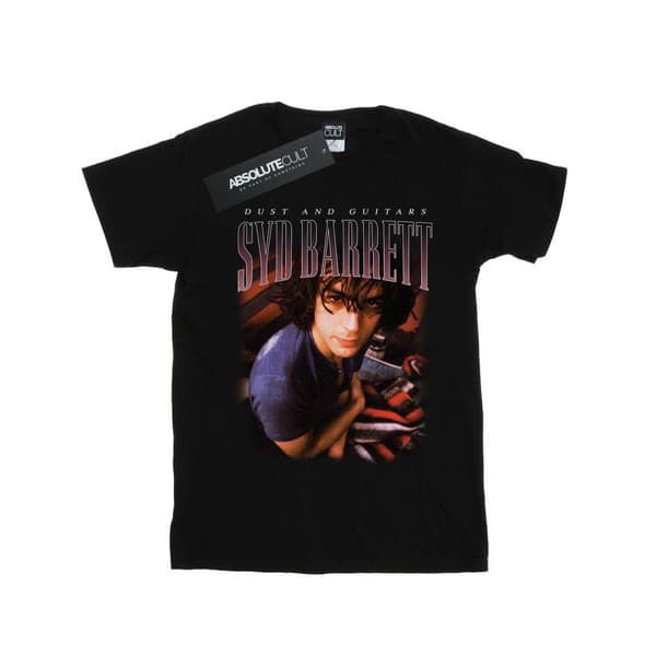 Syd Barrett Girls Dust And Guitars Homage Cotton T-Shirt