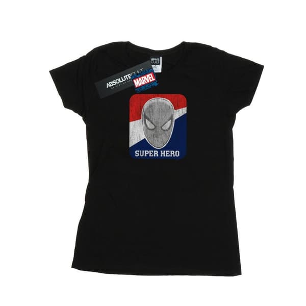 Marvel Dam/Tjej Spider-Man Superhero Sport T-shirt i bomull