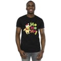 Pikkukuva 2 / 3: Disney Mens Winnie The Pooh Ho Ho Ho Scarf T-Shirt