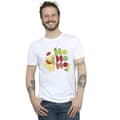 Pikkukuva 2 / 3: Disney Mens Winnie The Pooh Ho Ho Ho Scarf T-Shirt