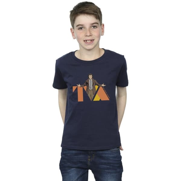 Marvel Pojkar - Loki TVA Pose T-shirt