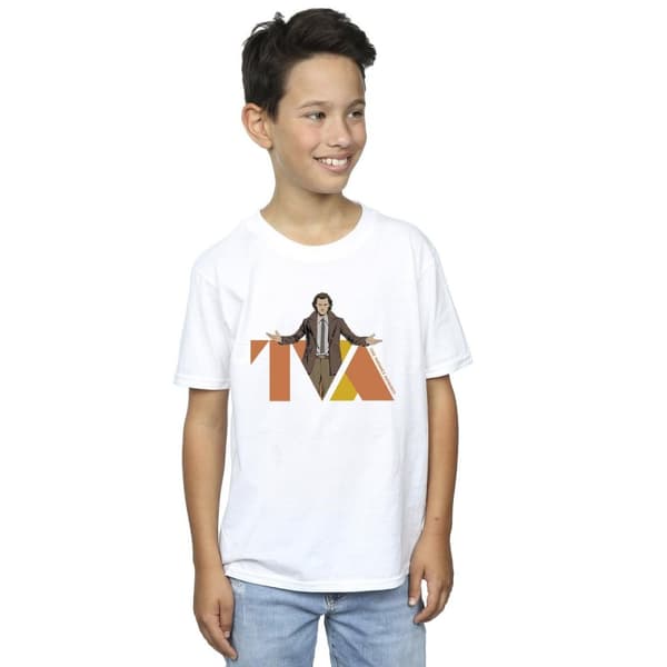 Marvel Pojkar - Loki TVA Pose T-shirt