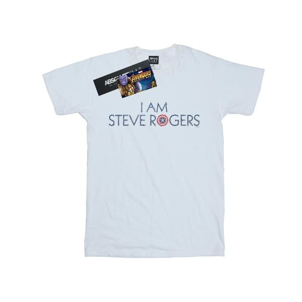 Marvel Boys Avengers Infinity War I Am Steve Rogers T-Shirt