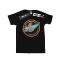 Miniatyrbillede 1 af 3: Star Wars Girls Millennium Falcon Badge Cotton T-Shirt