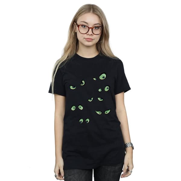 Scooby Doo Dam/dam Scary Eyes Boyfriend T-shirt i bomull