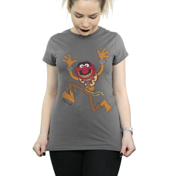Disney Dam/Tjej The Muppets Classic Animal T-shirt i bomull