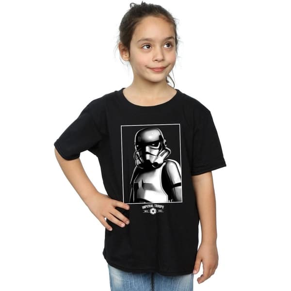 Star Wars Girls Imperial Troops Cotton T-Shirt