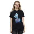 Miniatyrbilde 2 av 5: Disney Princess Womens/Ladies Cinderella Filled Silhouette Cotton Boyfriend T-Shirt