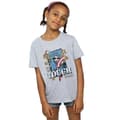 Miniatyrbild 2 av 3: Marvel T-shirt i bomull för flickor - Captain America - Made Of Tough Stuff