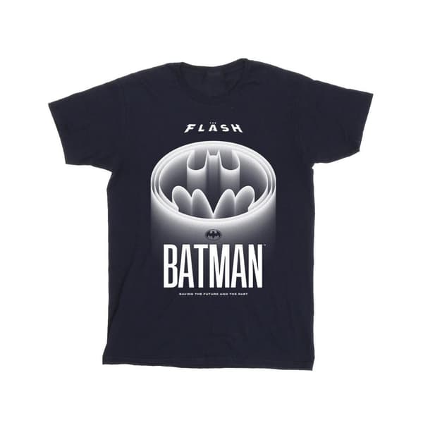 DC Comics Pojkar The Flash Batman - vit t-shirt med logotyp