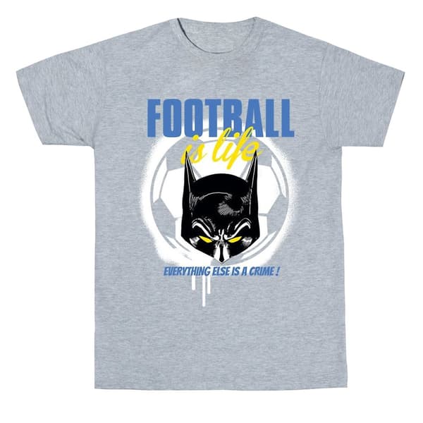 DC Comics Batman Football is Life T-shirt i bomull för flickor